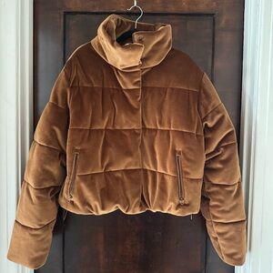 Brown Corduroy Women's Jacket